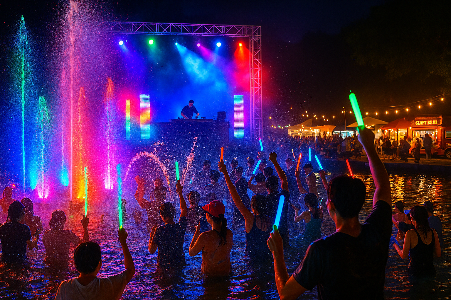 [2025 최신] 횡성 썸머나잇페스타 워터&amp;뮤직 완벽 가이드 &ndash; 섬강둔치에서 즐기는 여름 밤!