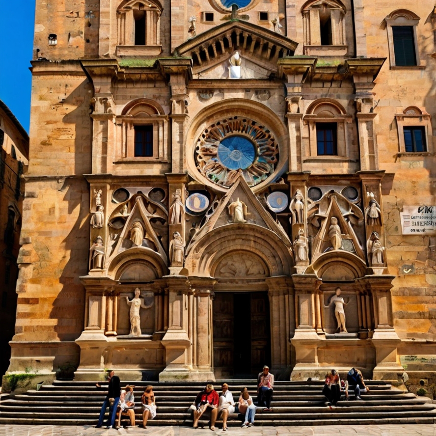 피틸리아 절벽도시 두오모(산 피에트로와 산 파올로 대성당)이미지