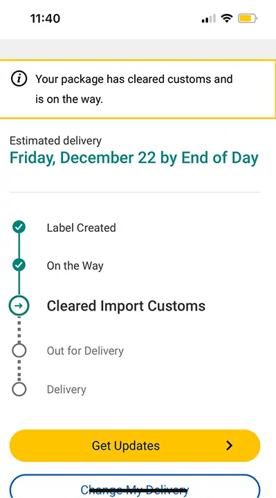 UPS 배송조회, 언제 받을 수 있을까요