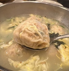 만둣국