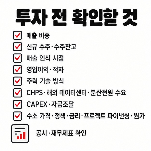 수주잔고 매출 전환 영업이익률 CHPS 해외 데이터센터 수요 증설 부담을 투자 전에 확인하는 체크리스트 카드