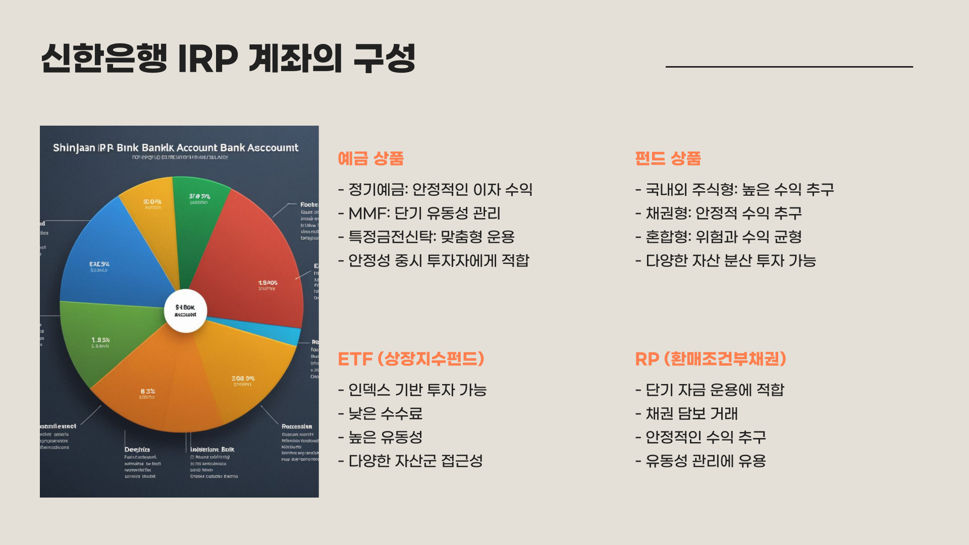 신한은행 퇴직연금 수령방법