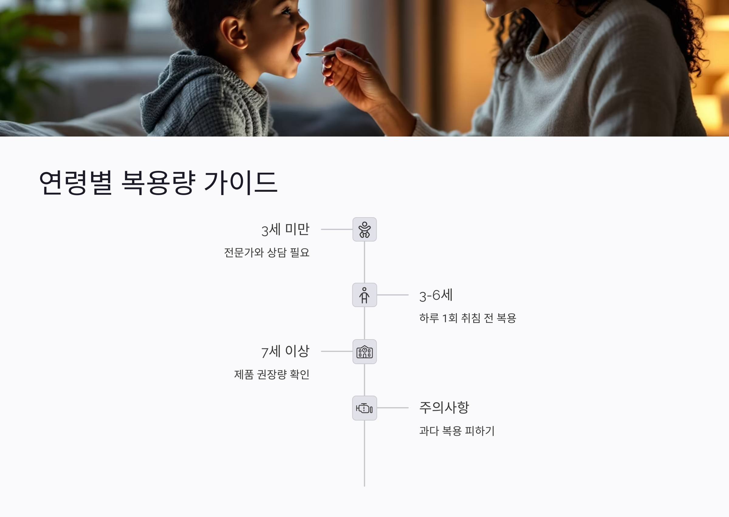 어린이용 무설탕 구강 유산균 제품 선택법