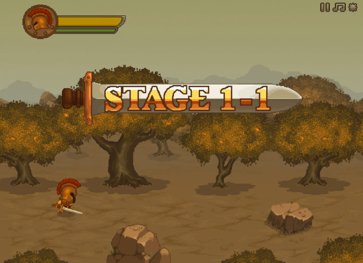 더블엣지-플래시게임-시작-화면