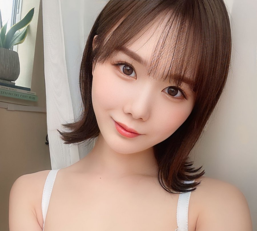 귀여운 사카미치 미루 (Miru Sakamichi) 사진