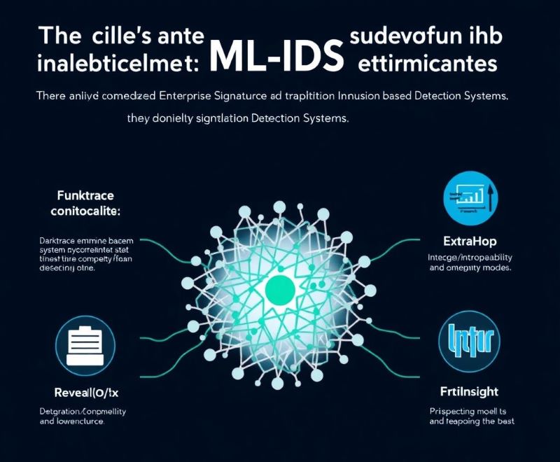 머신러닝 기반 침입 탐지 시스템(ML-IDS) 벤더 4선-기능, 탐지율, 통합, 가격 비교