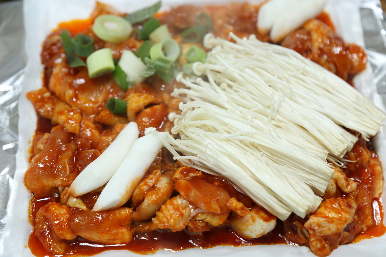 해물밭에노는닭 해남