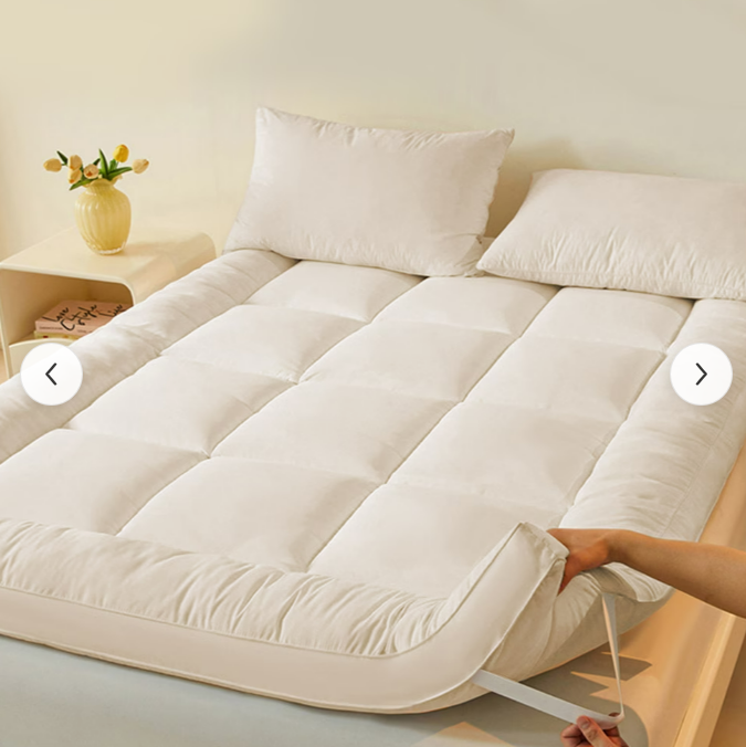 접이식 소프트 토퍼 매트리스