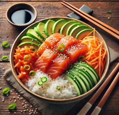 연어샐러드 연어포케 만드는 법