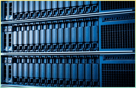 외부 디스크를 통해서 nas를 설명하는 이미지