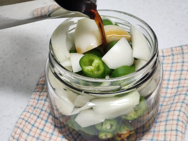 고추장아찌 만들기