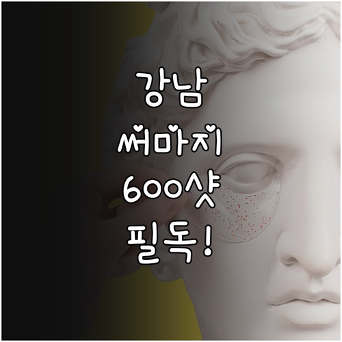 써마지 FLX 600샷 강남 시세와 ..