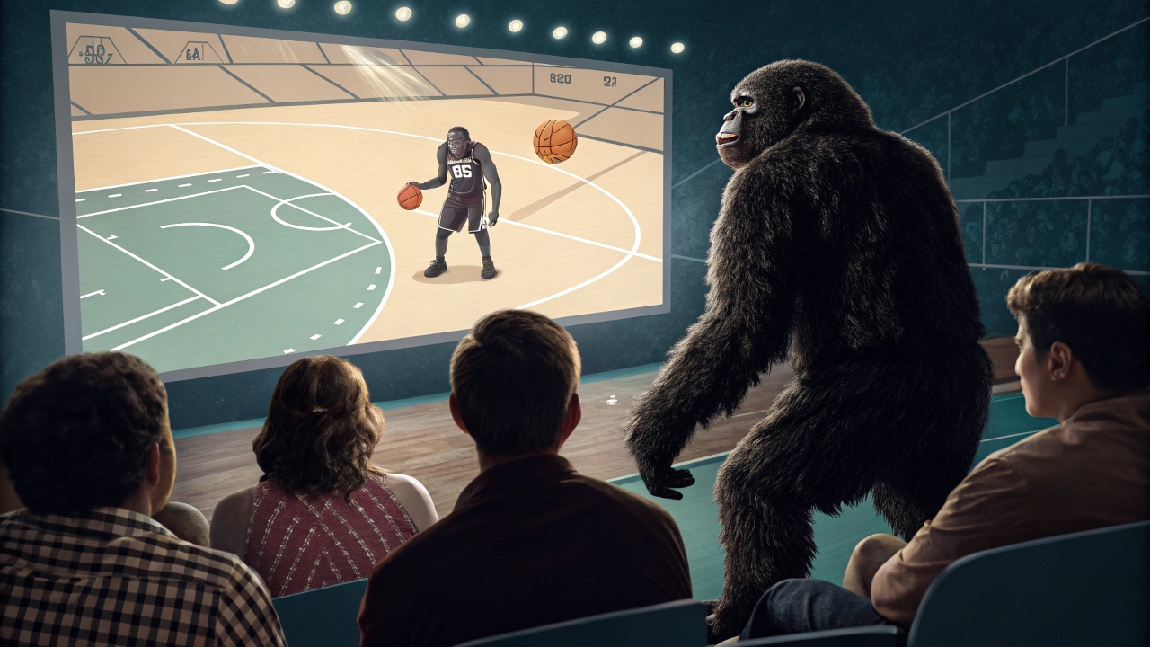 선택맹을 설명하는 '보이지 않는 고릴라 실험'