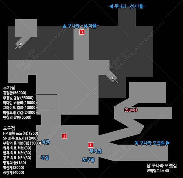 남 쿠나라 모랫길 이미지