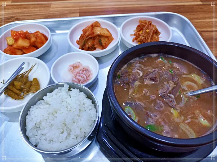 홍성 소머리 국밥 거리 맛집 소머리국밥, 소머리수육