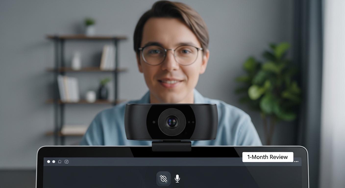 회의 품질 웹캠 1달 사용 후기