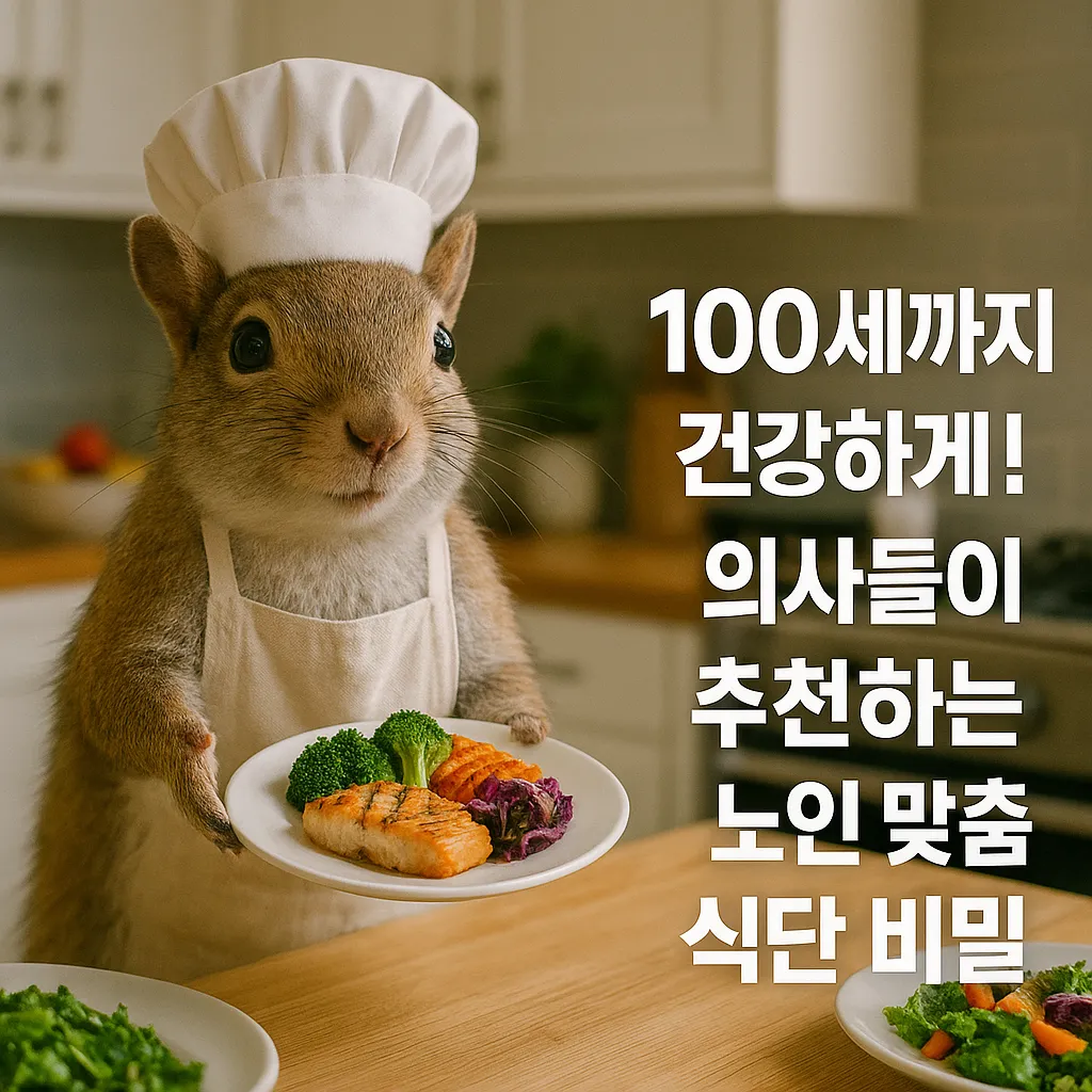 100세까지 건강하게! 의사들이 추천하는 노인 맞춤 식단 비밀
