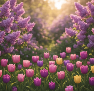 라일락과 함께 심으면 좋은 식물 BEST 3 (봄 정원 조경 꿀팁)