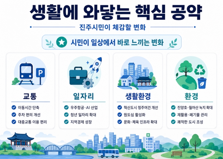 진주시장 당선자 조규일 프로필 공약 총정리