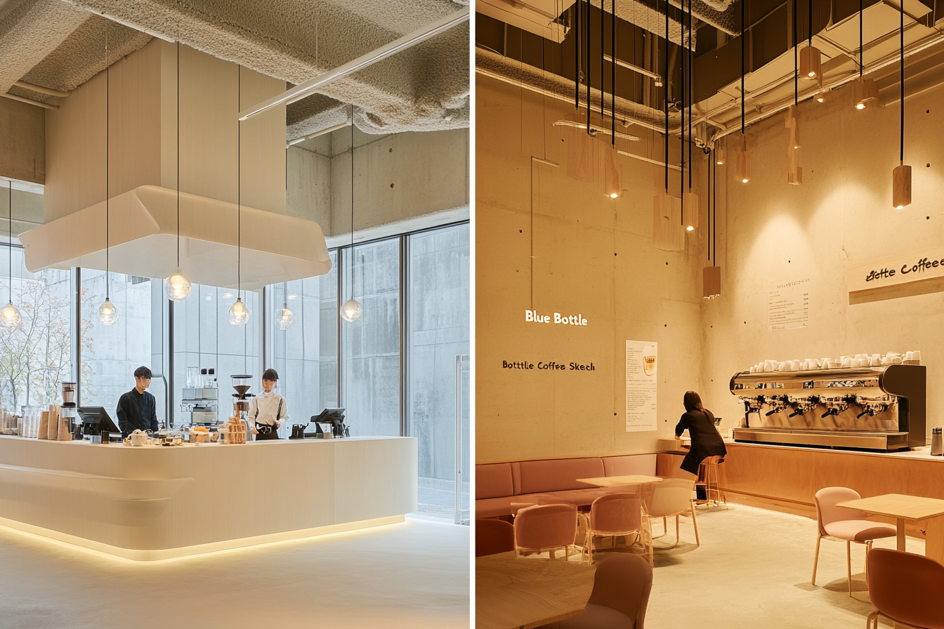 감각적인 카페 디자인