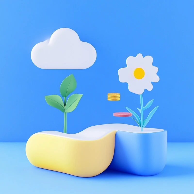 나스닥100 연금 ETF와 전통 적금의 장기 수익률 차이를 그래프로 보여주며 투자 방식과 수익률 비교가 명확하게 전달되는 이미지, ETF, 나스닥100, 적금, 수익률, 투자 비교 키워드 강조