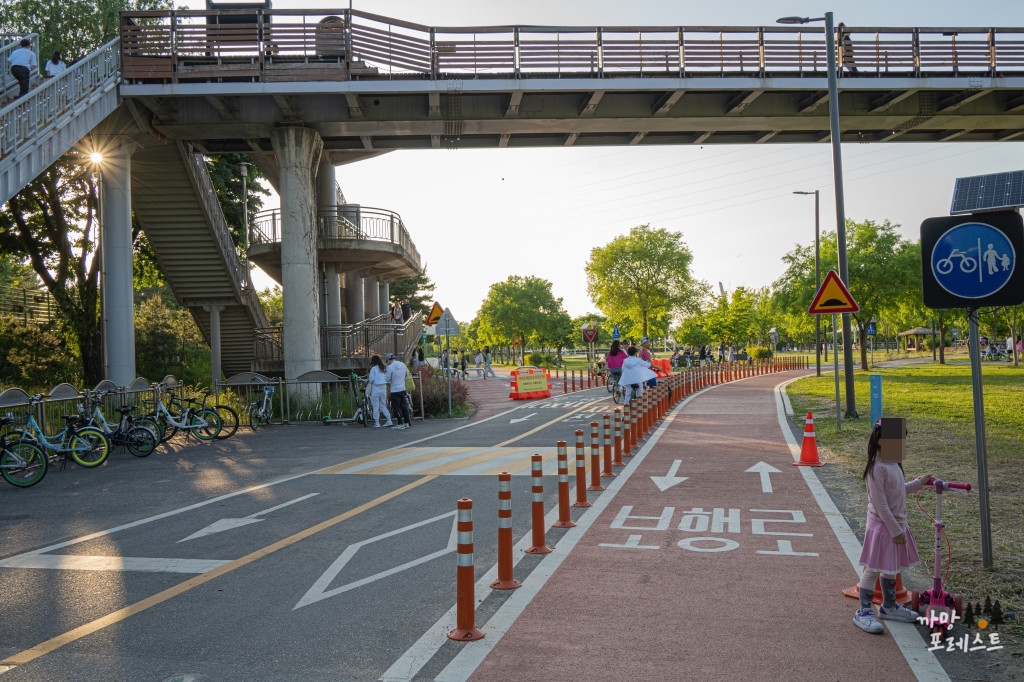 양화 한강공원 자전거 도로