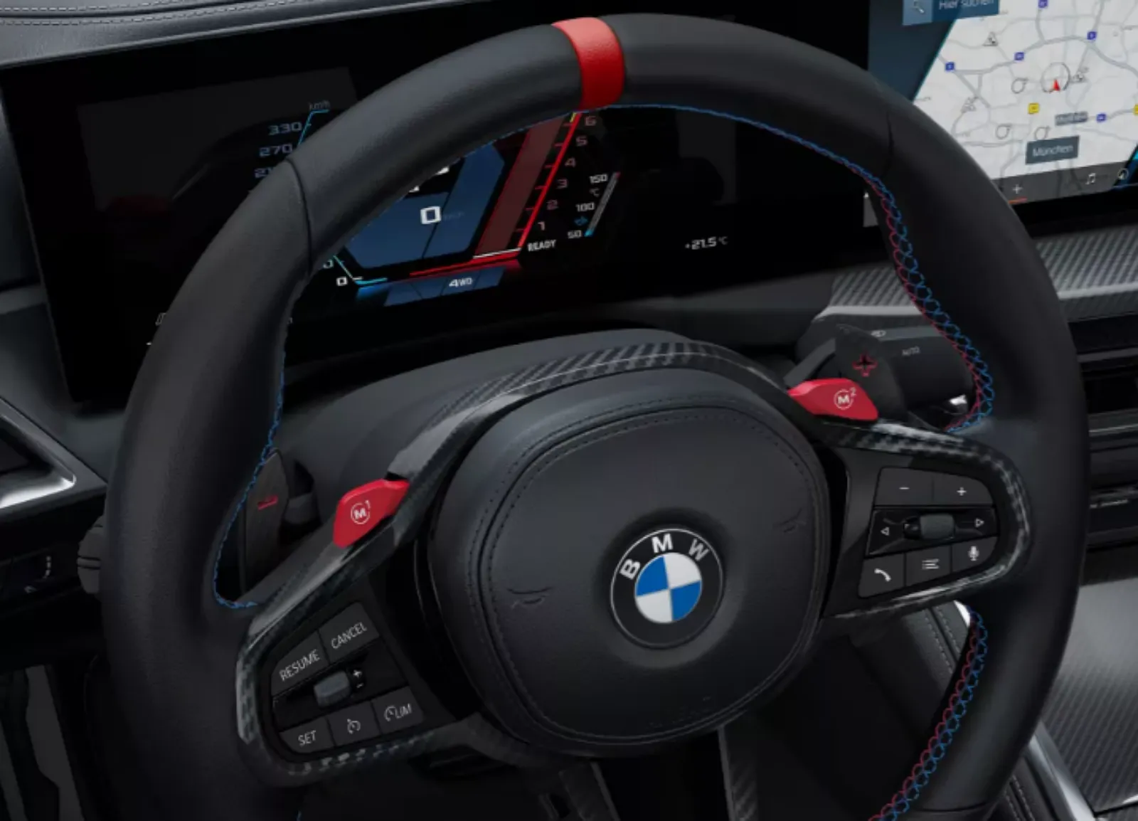 BMW-M3-실내-스티어링-휠