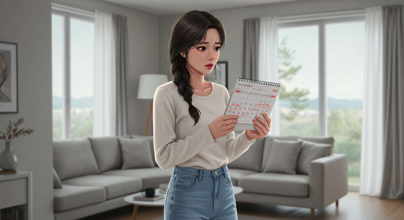 생리주기&amp;#44; 생리출혈&amp;#44; 여성질환