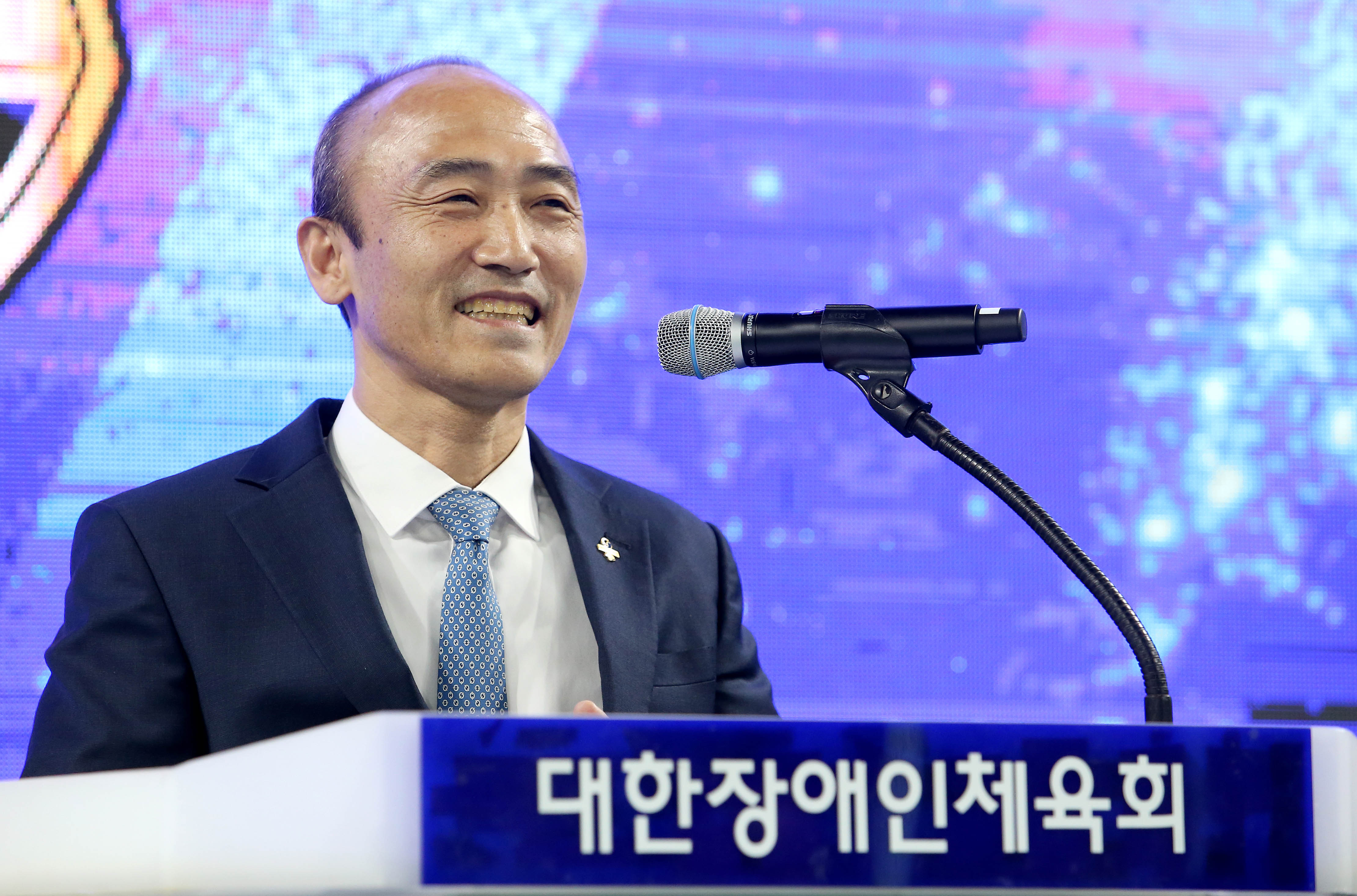 시각장애인 축구단 창단식 기념사진!