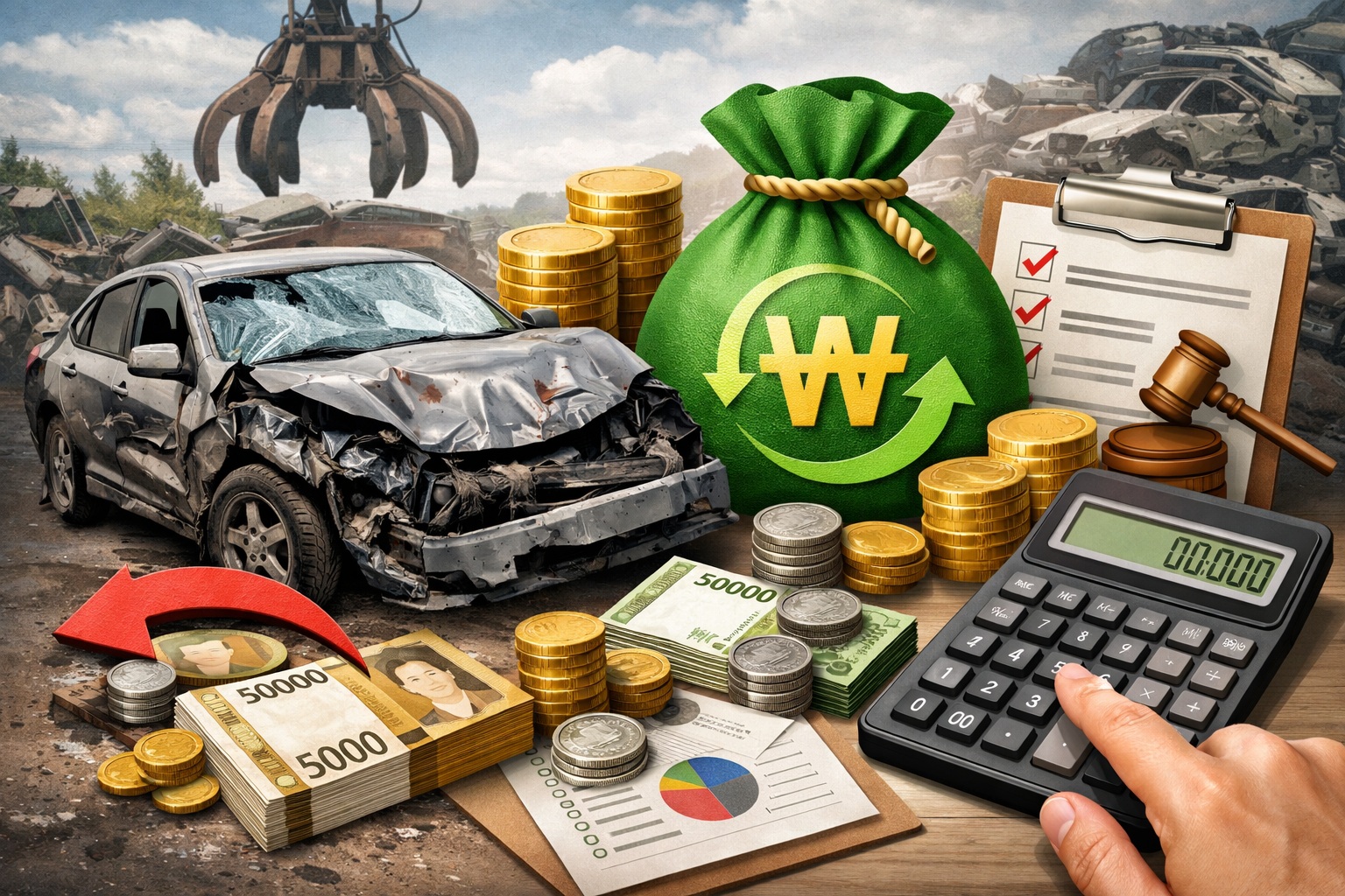 자동차 폐차 후 자동차세 환급받는 방법|신청 기준부터 계산법까지 총정리 관련 사진