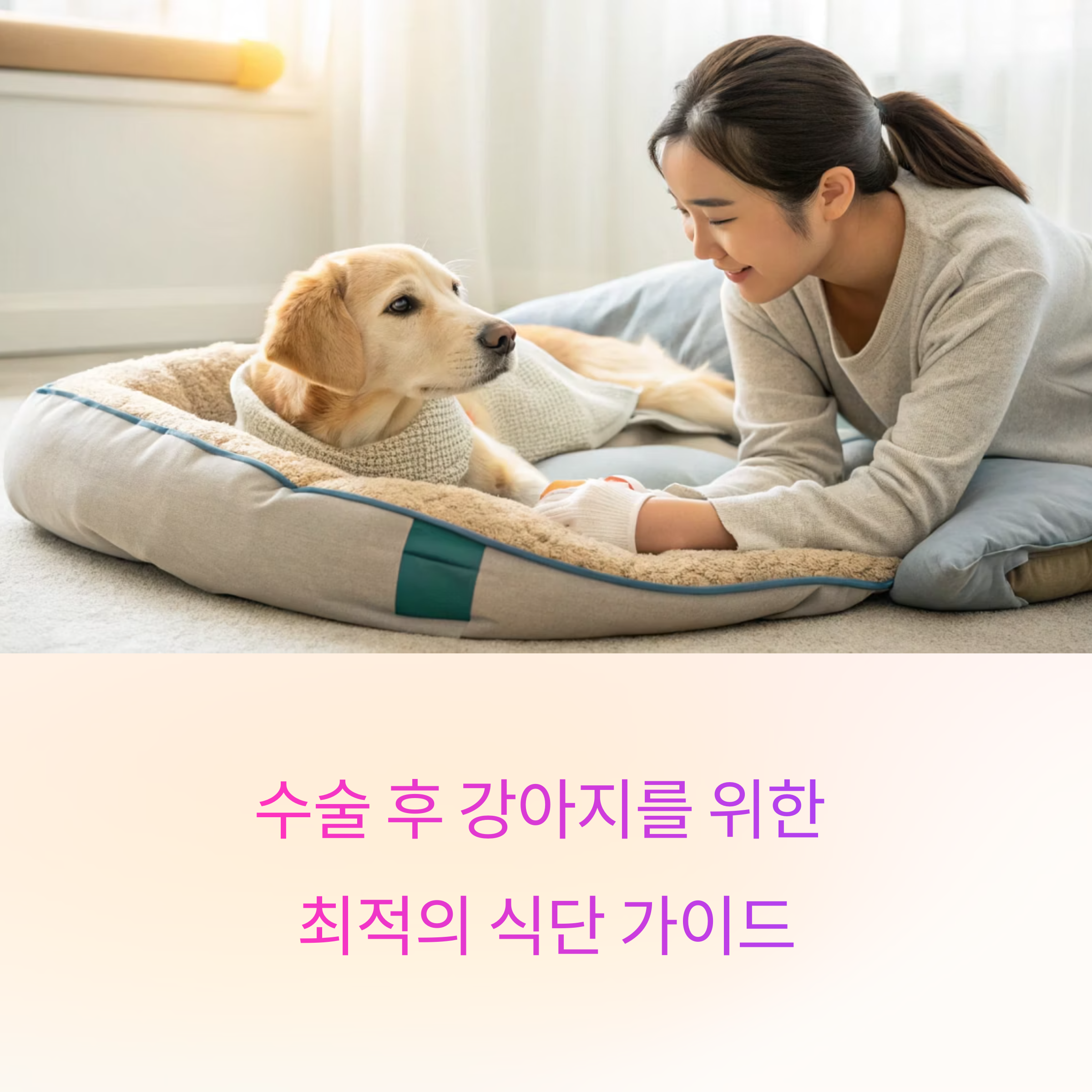 강아지를 위한 추천 음식