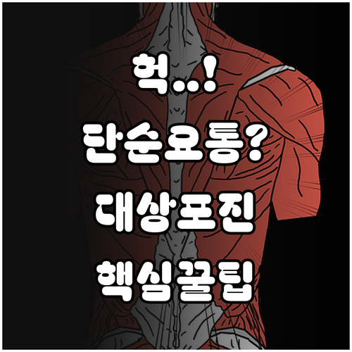 단순 요통인지 대상포진인지 구별하는 ..