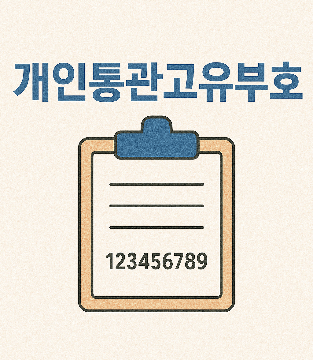 개인통관고유번호 발급·조회·재발급·주소변경 방법 및 주의사항 총정리