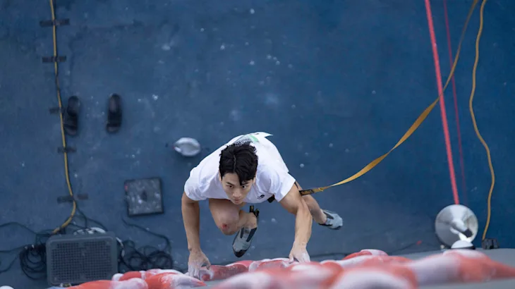 스포츠 클라이밍 - 스피드(Speed) 이승범(사진-대한산악연맹)