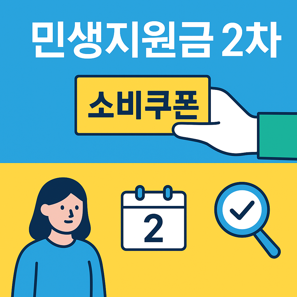 민생지원금 2차 소비쿠폰
