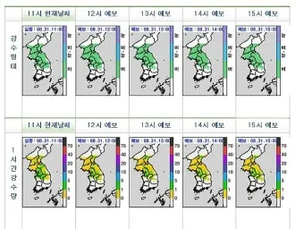 동네 예보 초단기 강수 돌발 소나기 대비 이동 팁_21