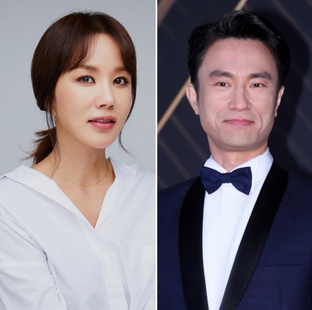 엄정화 배우와 김병철 배우