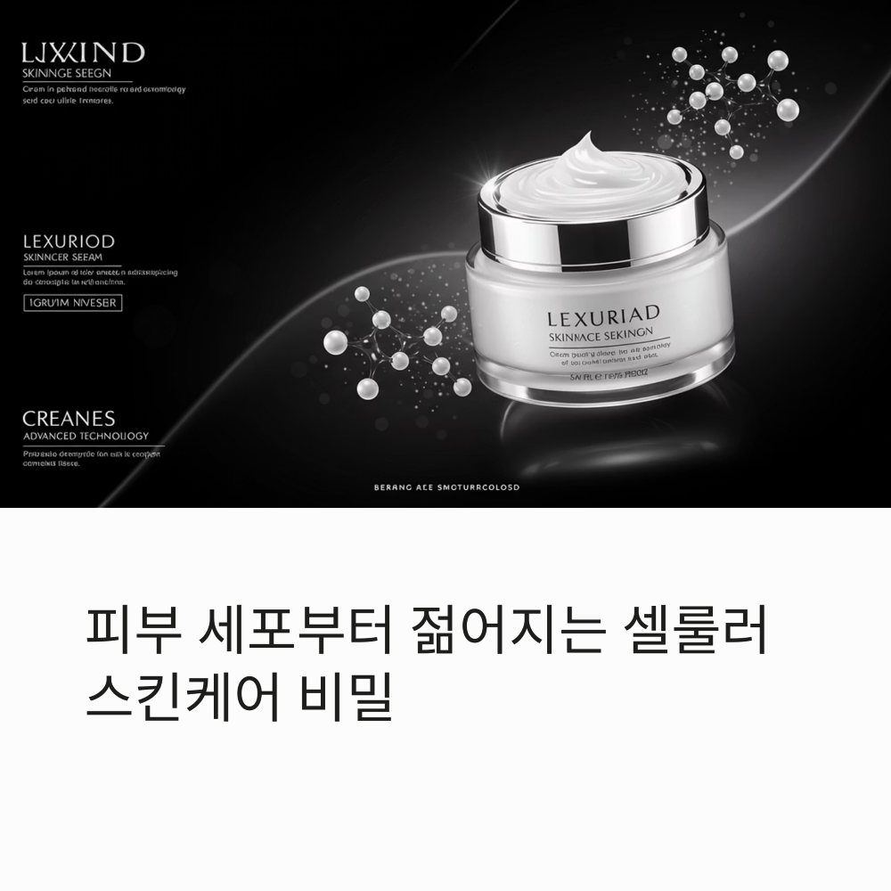 셀룰러 스킨케어 화장품