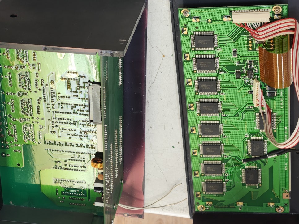 컨트롤러 DTC-7000 DTC-6000 화면무(디스플레이 무반응) 수리 완료