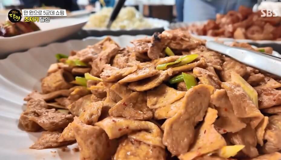 생활의달인 초저가 달인 유튜버 광자 맛집! 성수동 서산식당 5천원 점심 한식뷔페