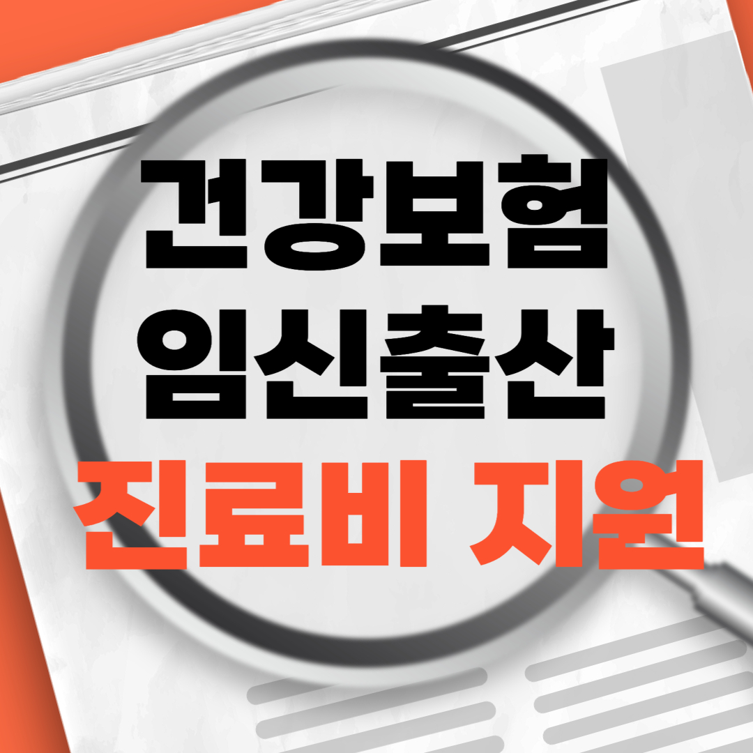 건강보험임신출산진료비지원