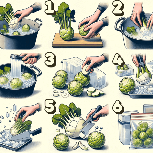 콜라비 장기 보관법