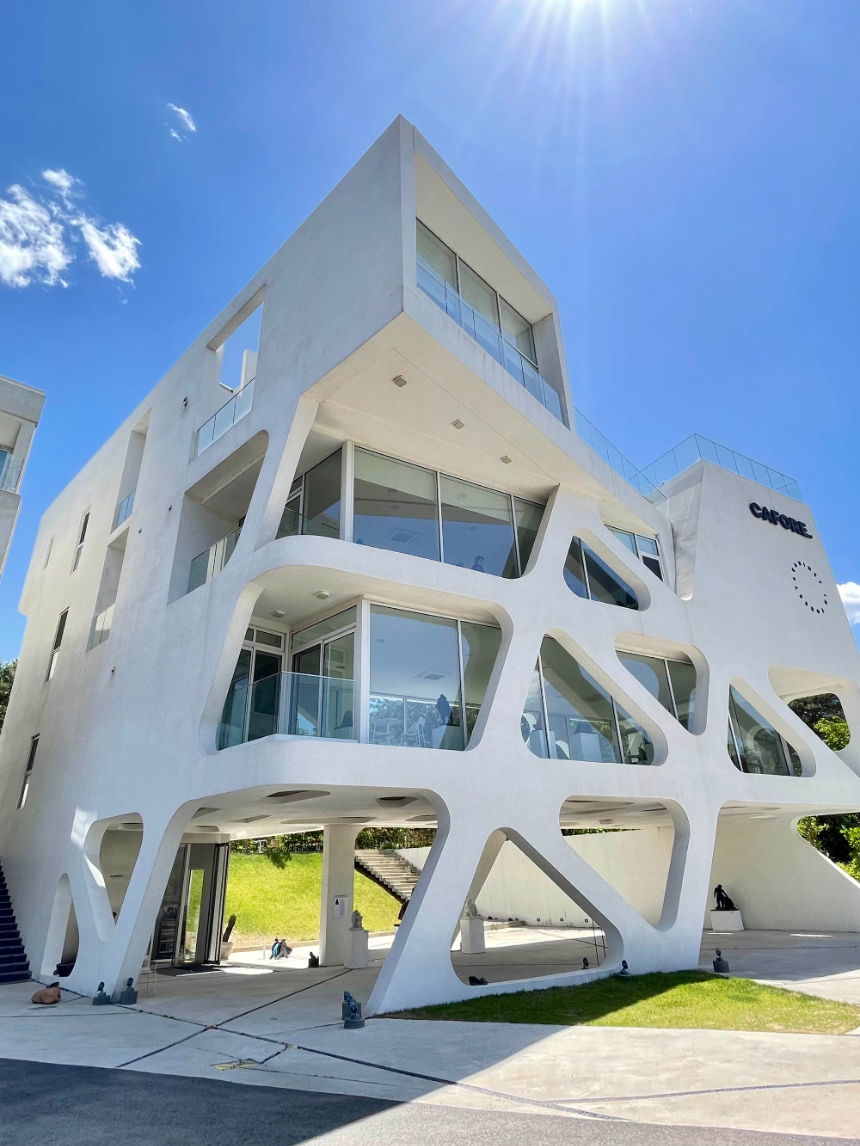 양평 갤러리 카페 카포레 본건물 전경