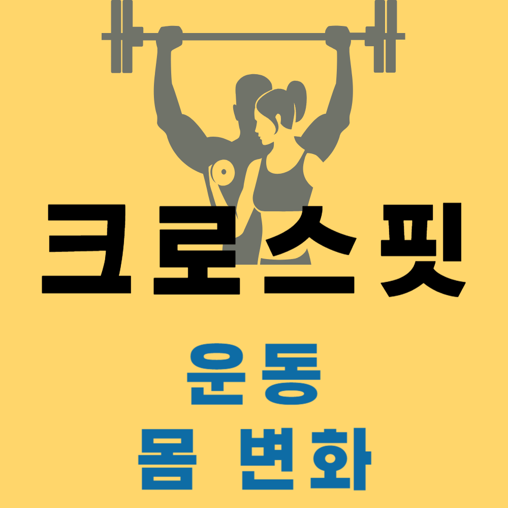 크로스핏 운동과 몸 변화
