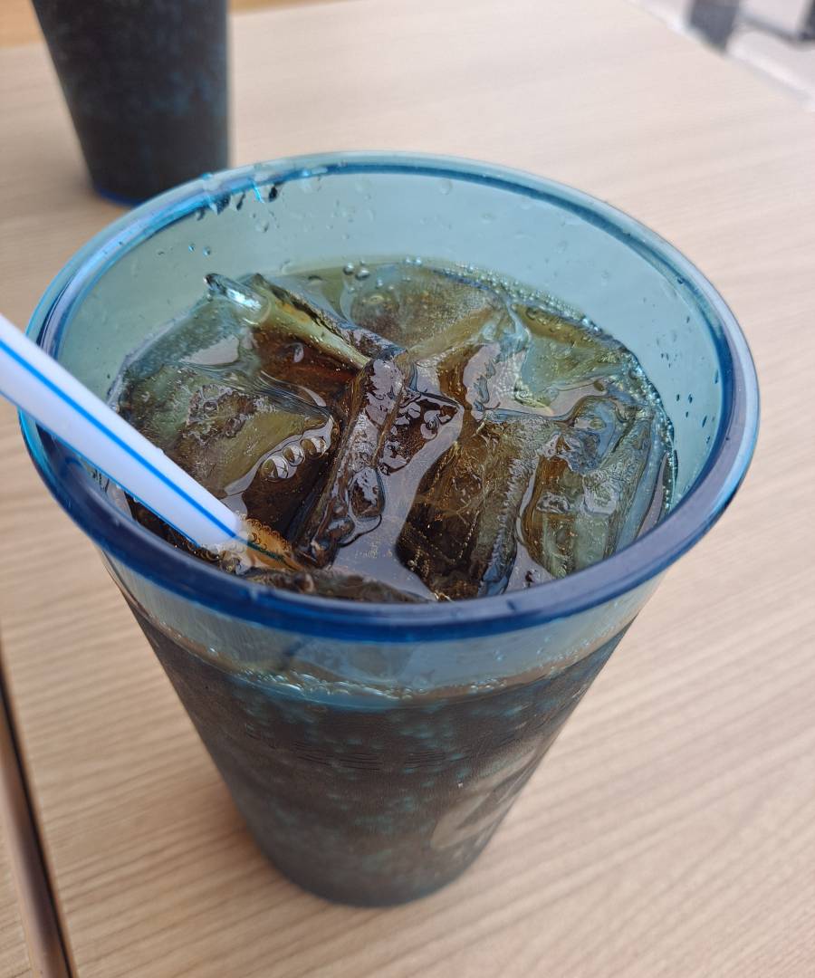 롯데리아 콜라음료