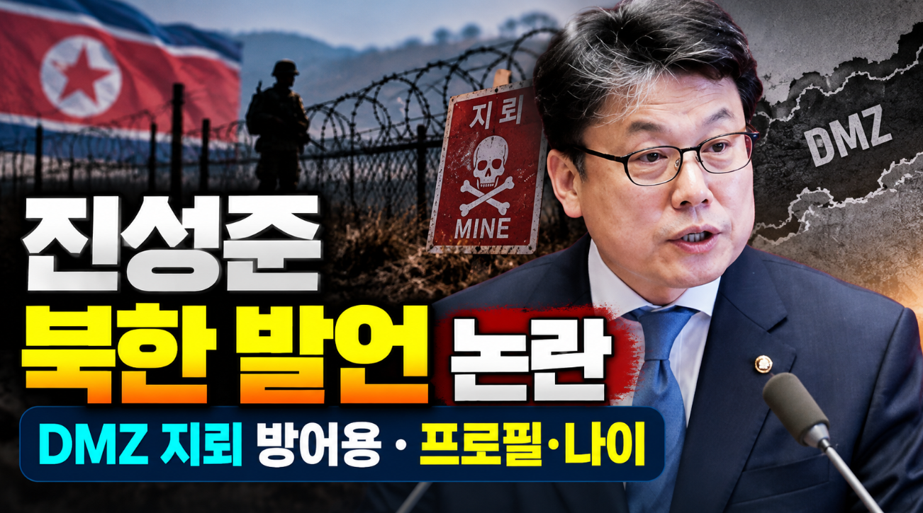 진성준 북한 발언|DMZ 지뢰 방어용 논란·프로필·나이