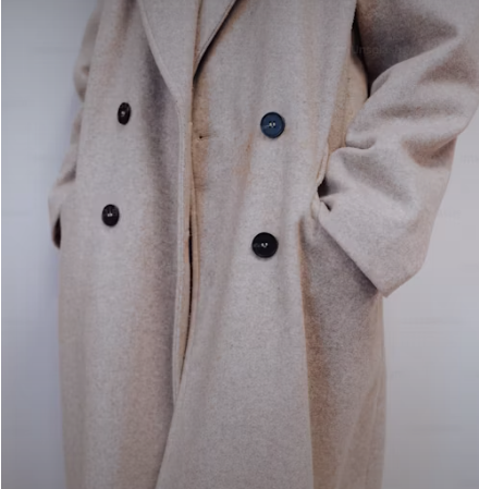 모직코트 집에서 세탁하는 방법