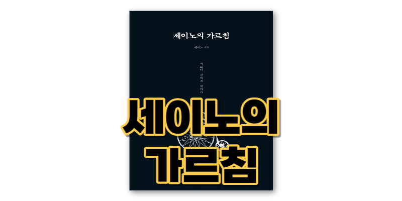 세이노의-가르침-책