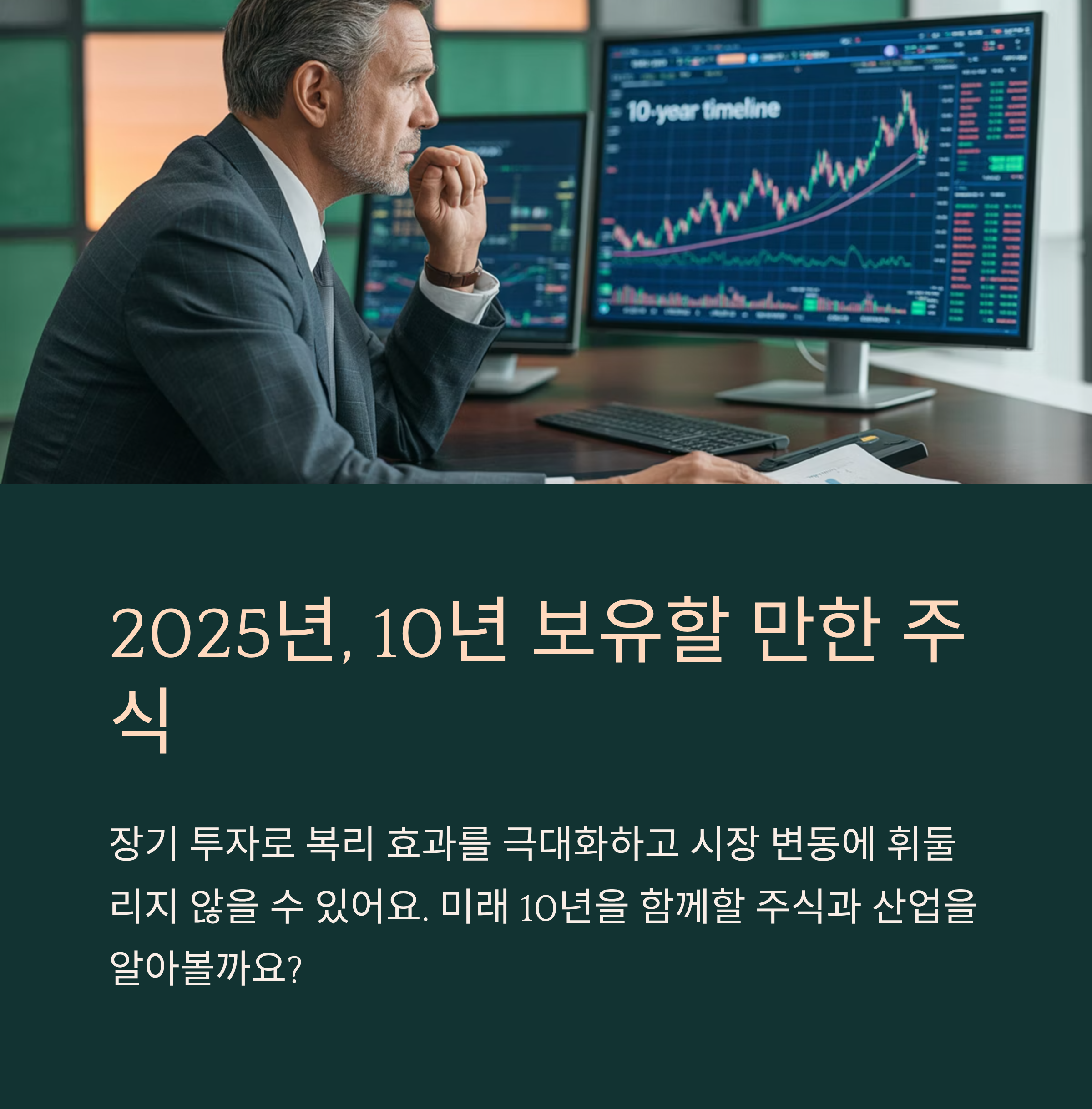 2025년, 10년 보유할 만한 주식 추천