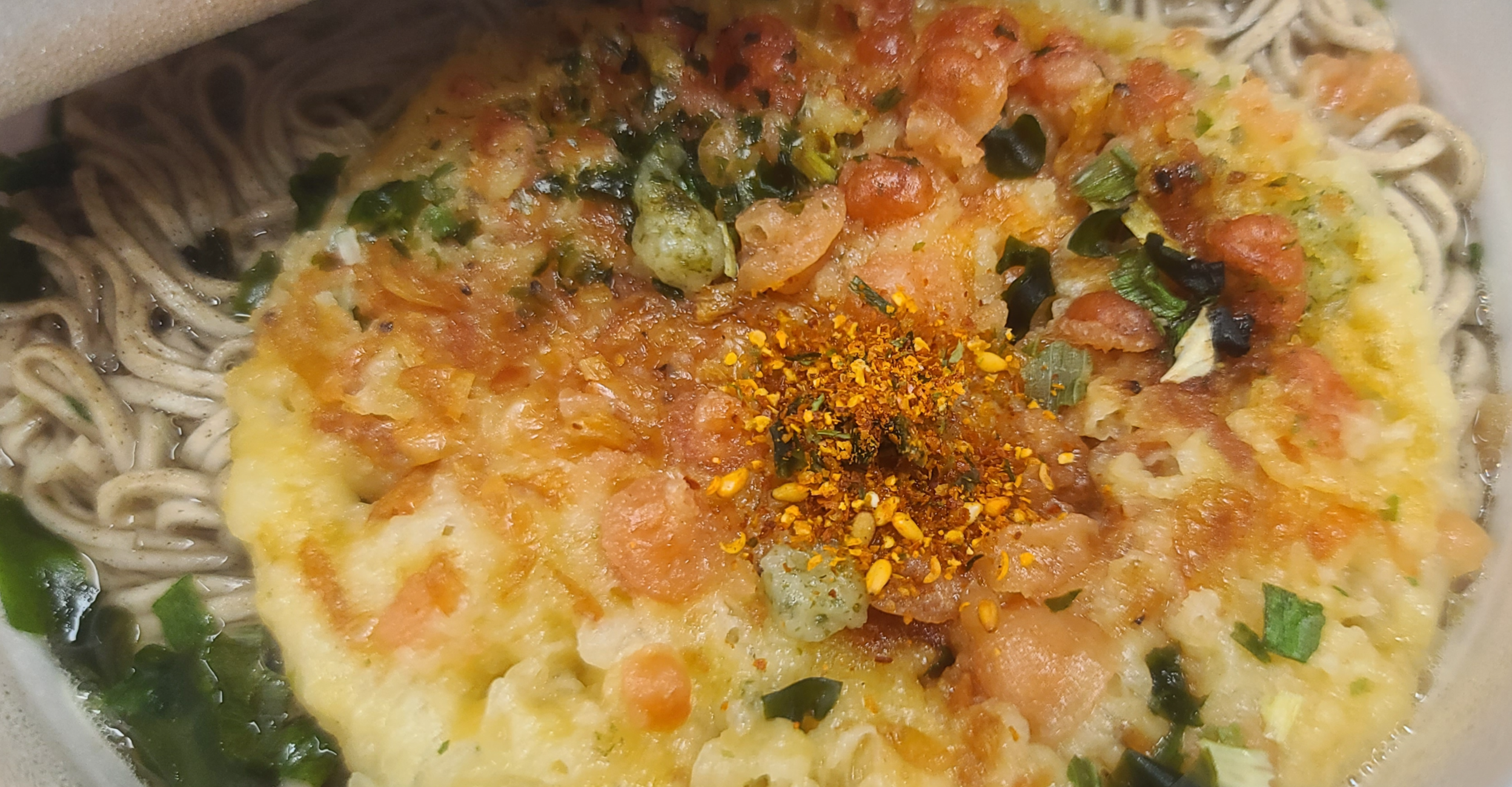 닛신 소바컵라면 덴푸라컵라면 튀김컵라면